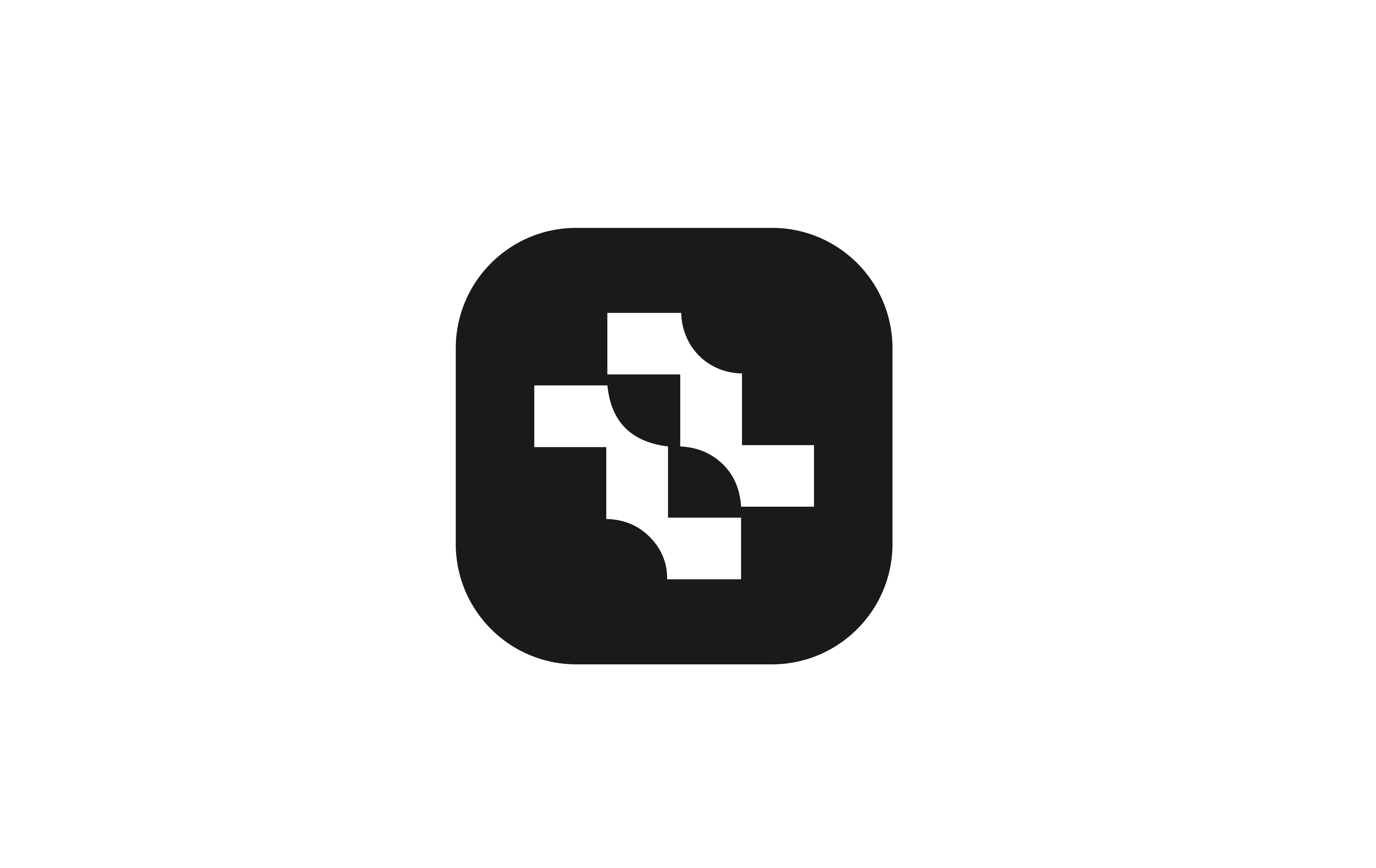 Icon - White on Black Square
